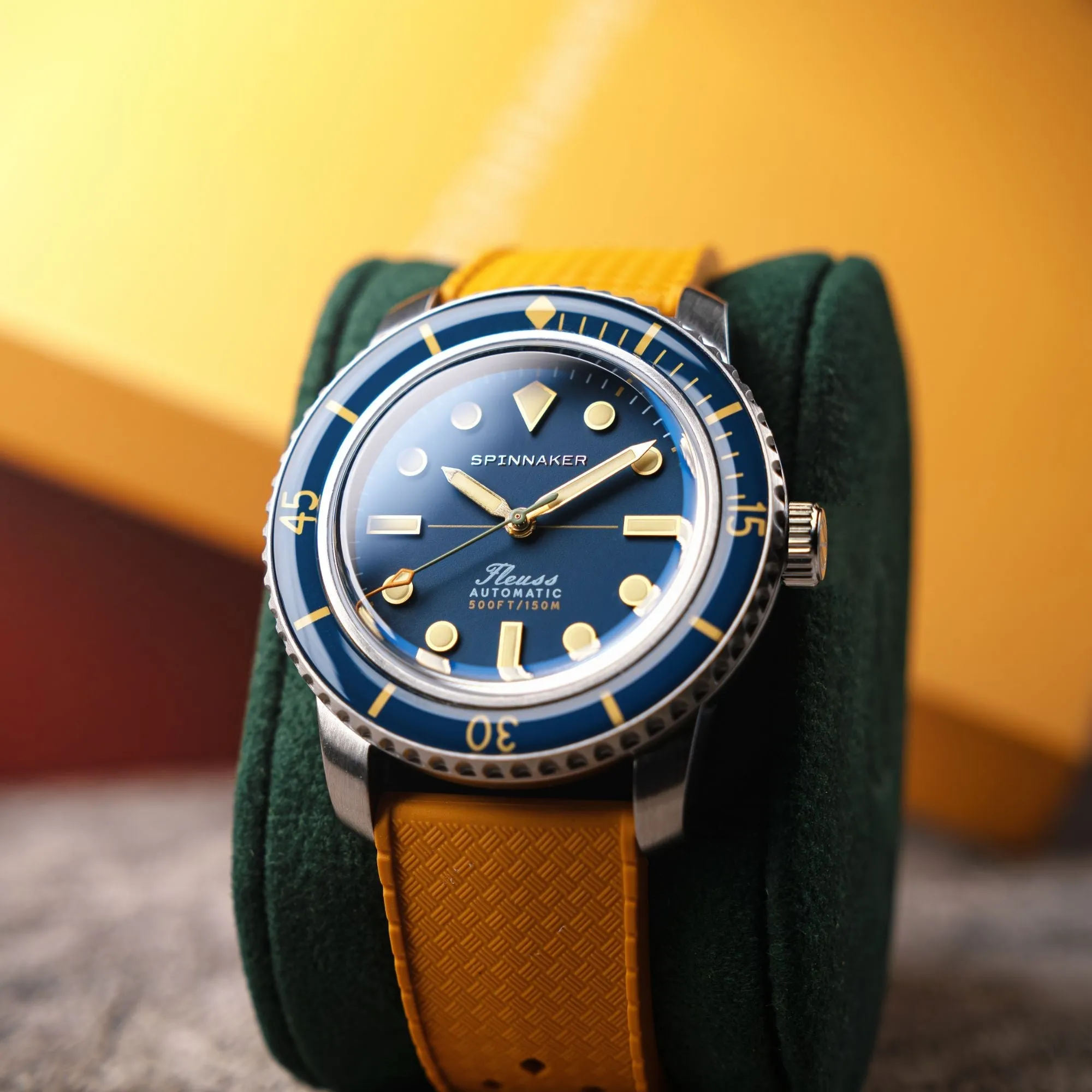 Spinnaker Fleuss 40 Automatic 145TH Limited Edition Ocean Blue Men's Watch SP-5133-33