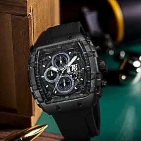 T5 GLIDER SERIES WATCH-BLK