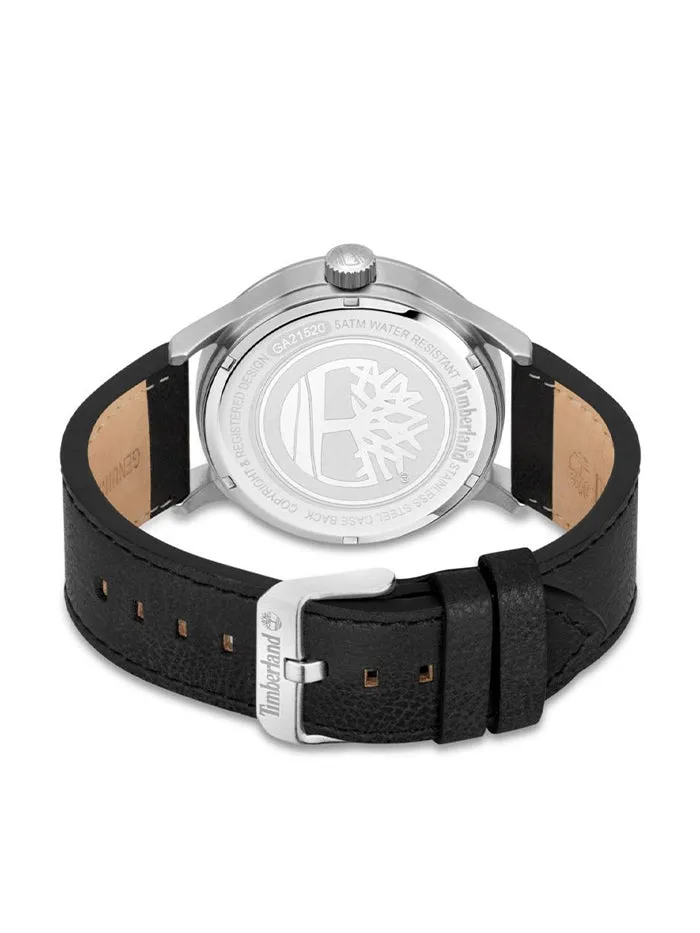 Trumbull Black Dial Timberland Men’s Watch