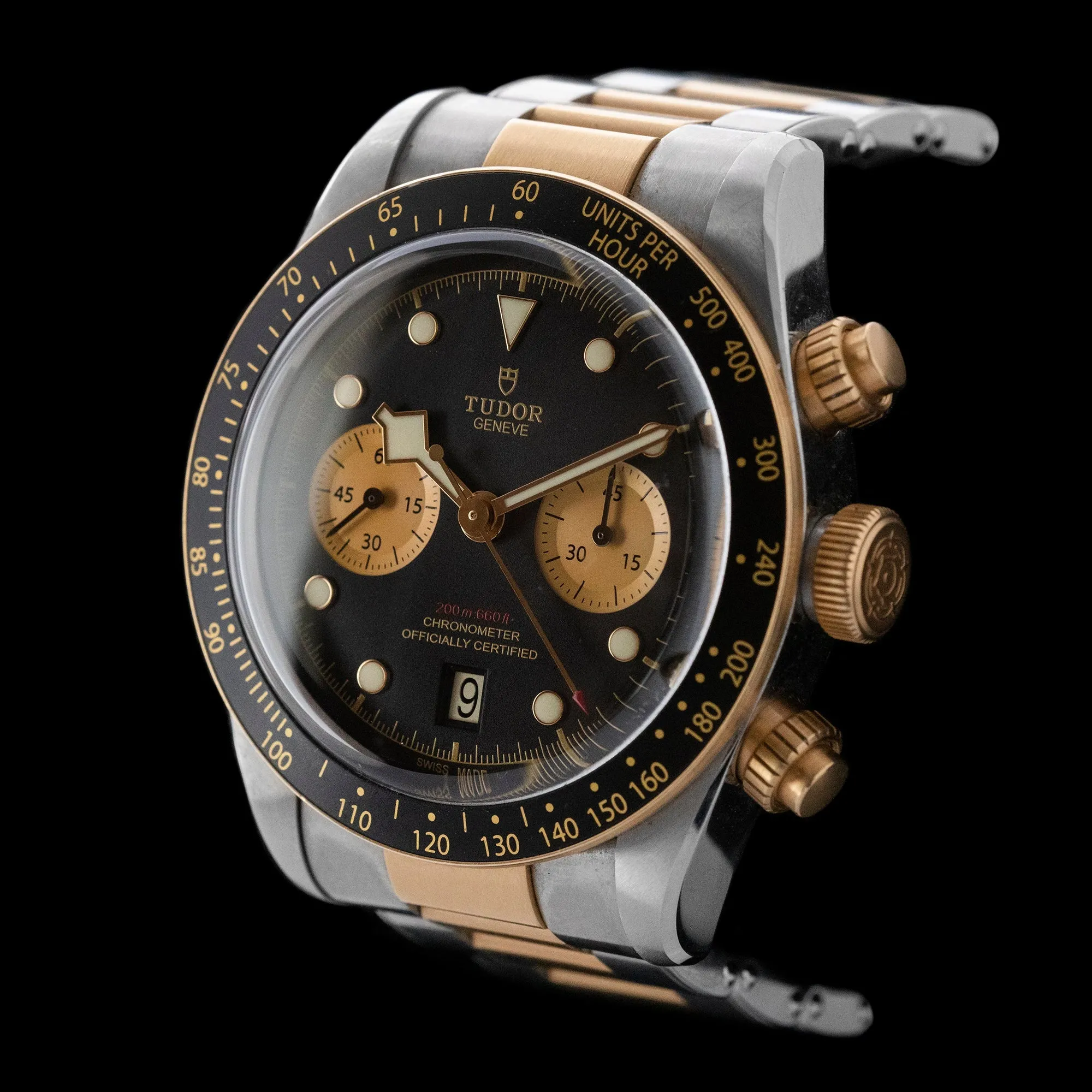 Tudor - 2020 Black Bay Chronograph Steel & Gold