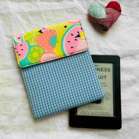 Unique Kindle Sleeve-Blue Checkers-Fits all Kindle