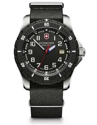 Victorinox Swiss Army Mens Maverick Sport - Black Dial - NATO Strap