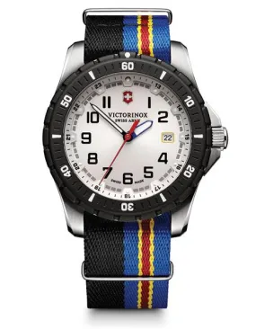 Victorinox Swiss Army Mens Maverick Sport - White Dial - NATO Strap