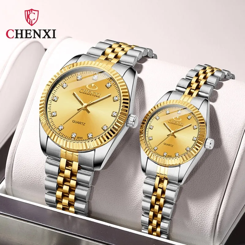 Watch gift set for couples branded watch gift set for couple gift watch set for sale waterproof