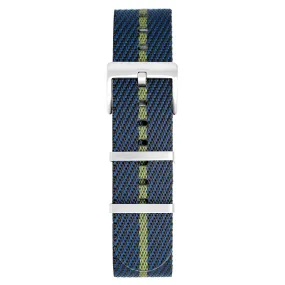 Watch Nato Strap 22mm Nylon Blue Green