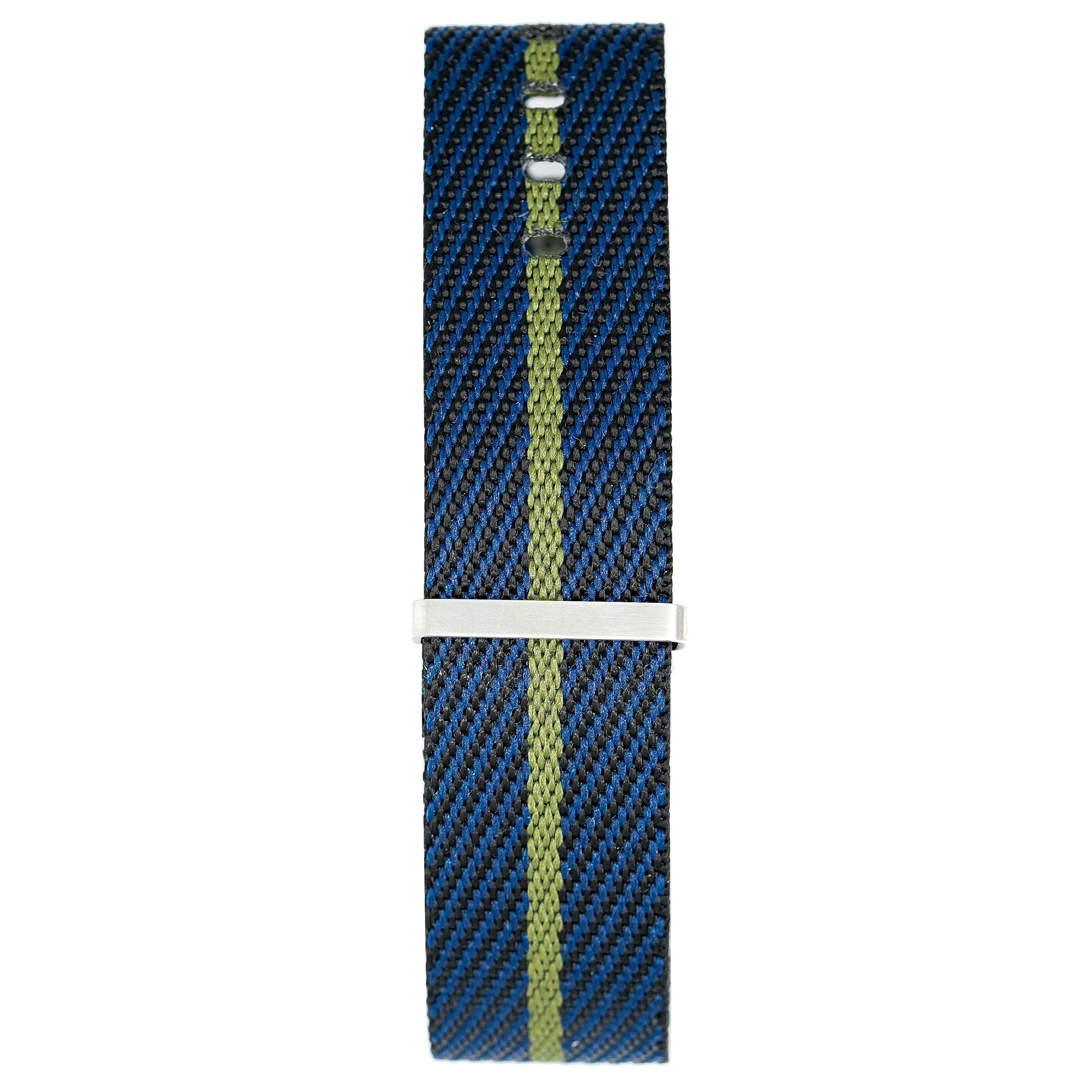 Watch Nato Strap 22mm Nylon Blue Green