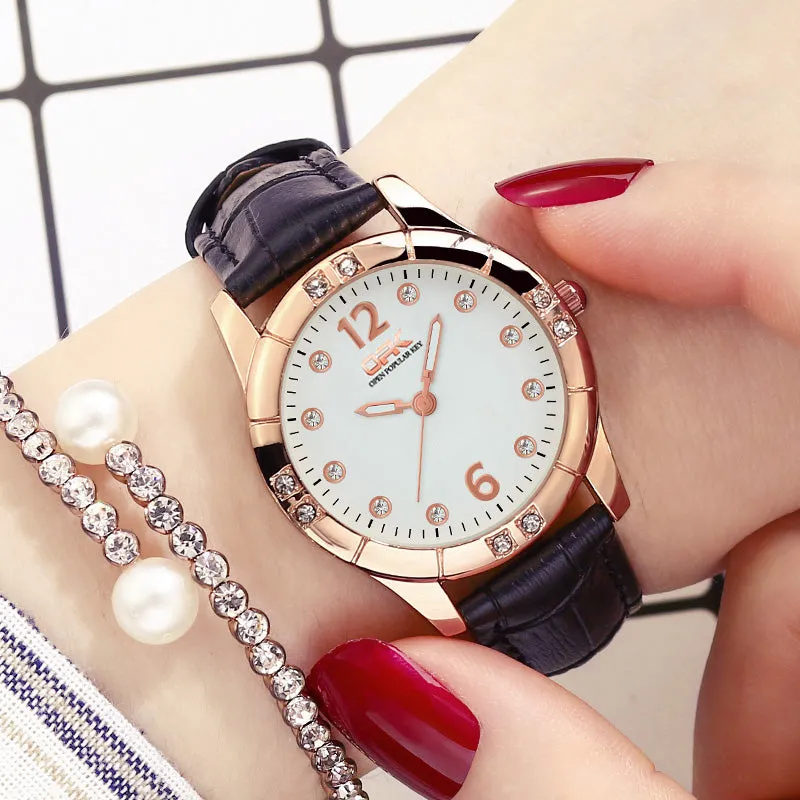 Waterproof luminous women's watch W06OPK88160