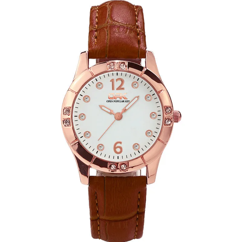Waterproof luminous women's watch W06OPK88160
