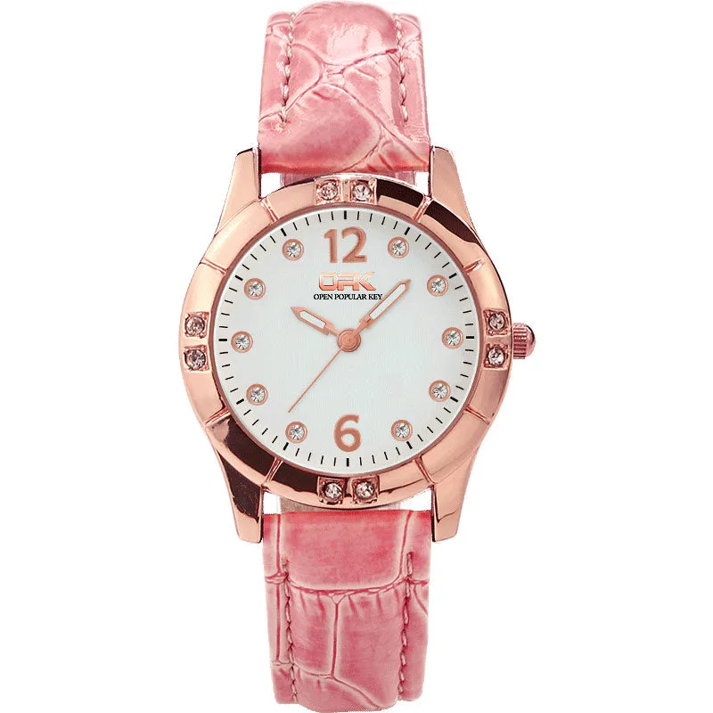 Waterproof luminous women's watch W06OPK88160