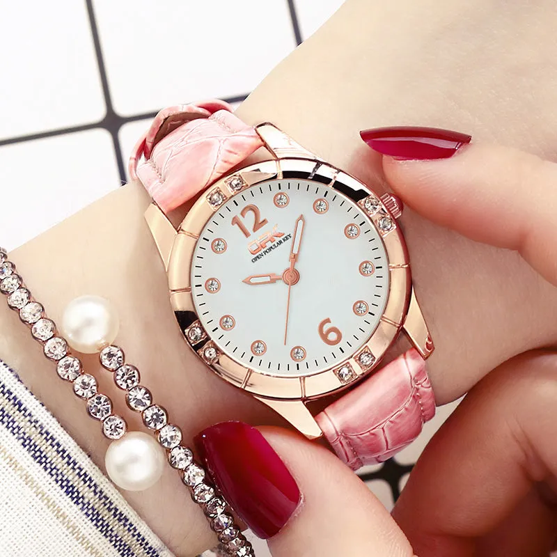 Waterproof luminous women's watch W06OPK88160