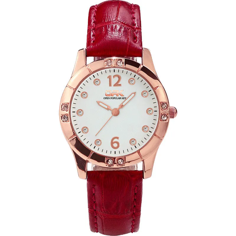 Waterproof luminous women's watch W06OPK88160