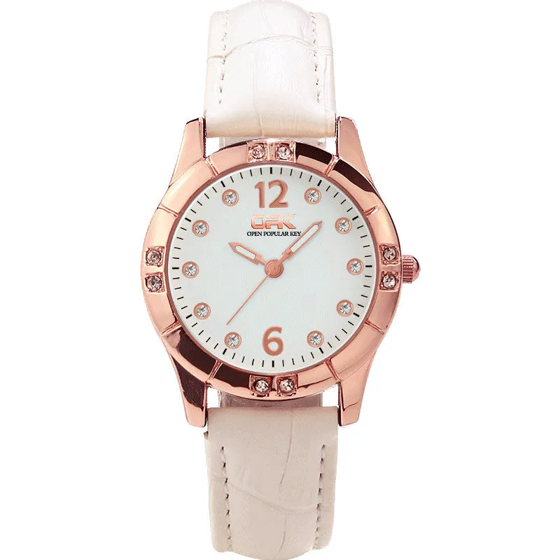 Waterproof luminous women's watch W06OPK88160