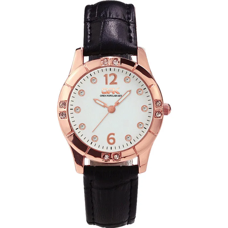 Waterproof luminous women's watch W06OPK88160