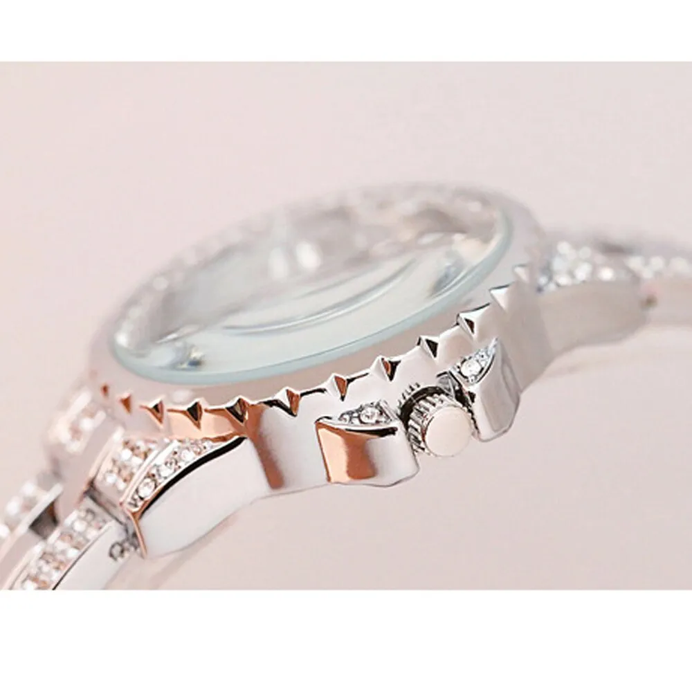 Women's Luxury Quartz Analog Stainless Steel Water Proof Watch