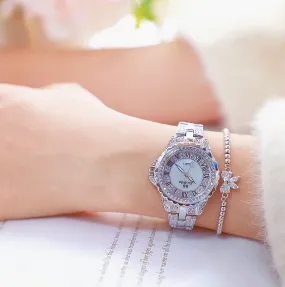 Women's Luxury Quartz Analog Stainless Steel Water Proof Watch