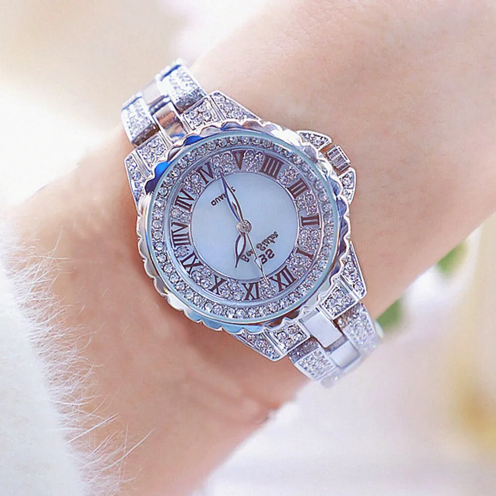 Women's Luxury Quartz Analog Stainless Steel Water Proof Watch