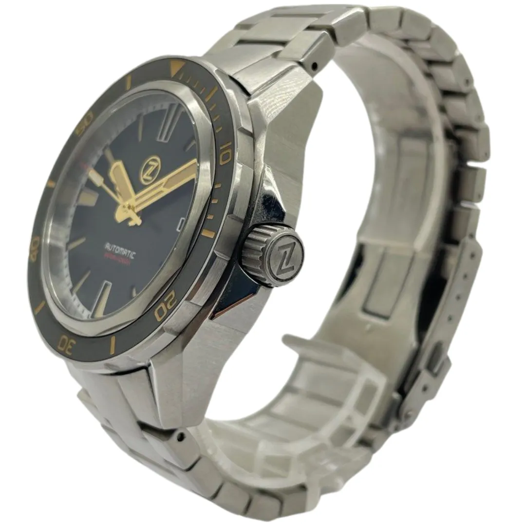 Zelos Swordfish V2 300m 42mm Automatic Black Dial Watch
