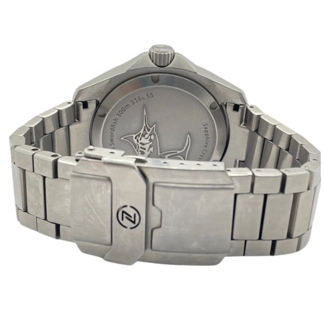 Zelos Swordfish V2 300m 42mm Automatic Black Dial Watch