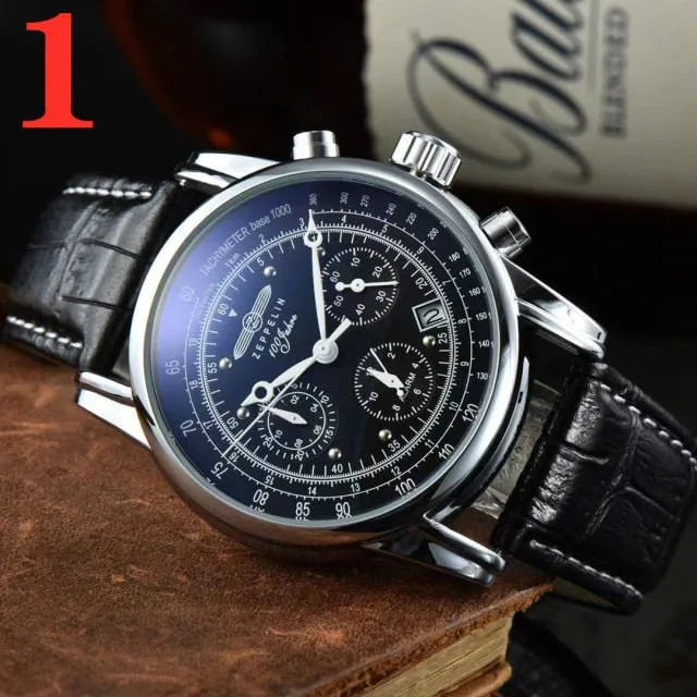 Zeppelin Airship Business Leisure Quartz Watches