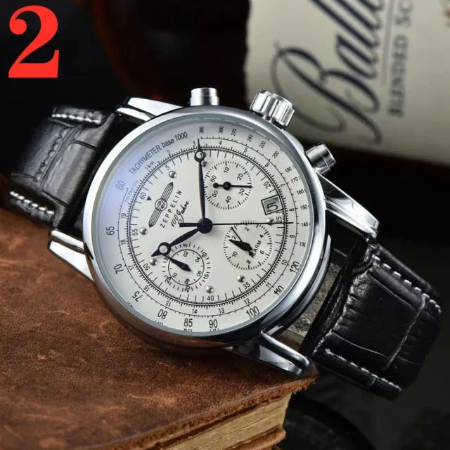 Zeppelin Airship Business Leisure Quartz Watches