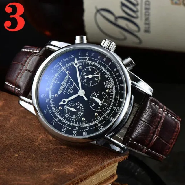 Zeppelin Airship Business Leisure Quartz Watches